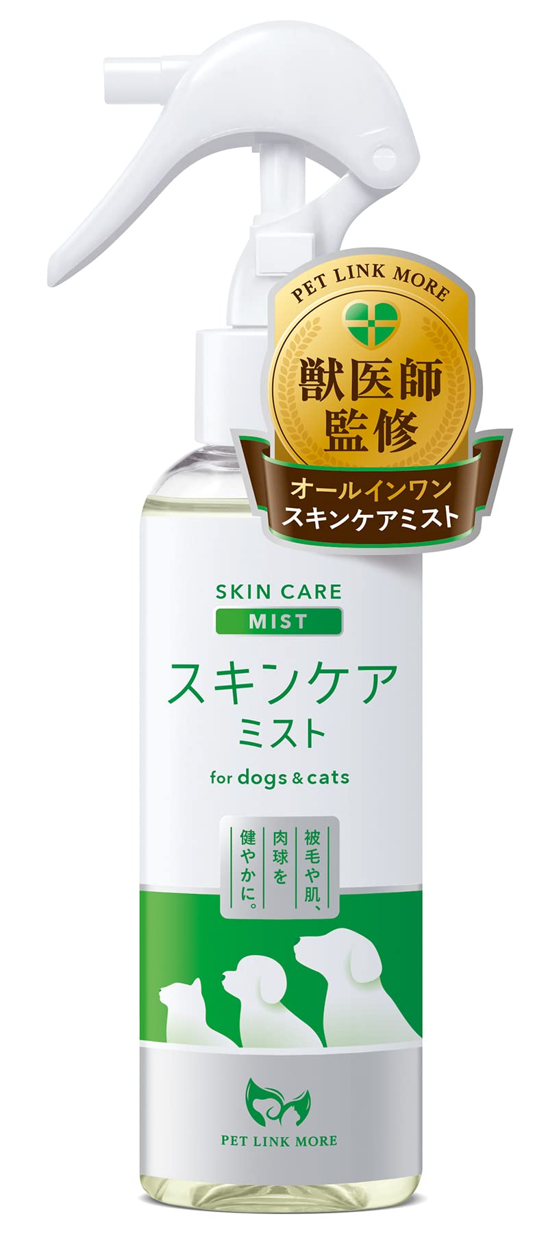Amazon | [ PETLINKMORE ] 犬猫用 スキンケアミスト 150ml 単品（ 犬
